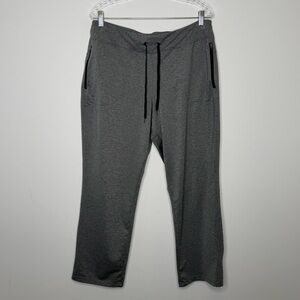 Tek Gear On The Go Grey Zipper Pocket Wide Leg Pant